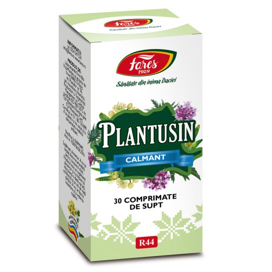 Plantusin Calmant x 30 comprimate