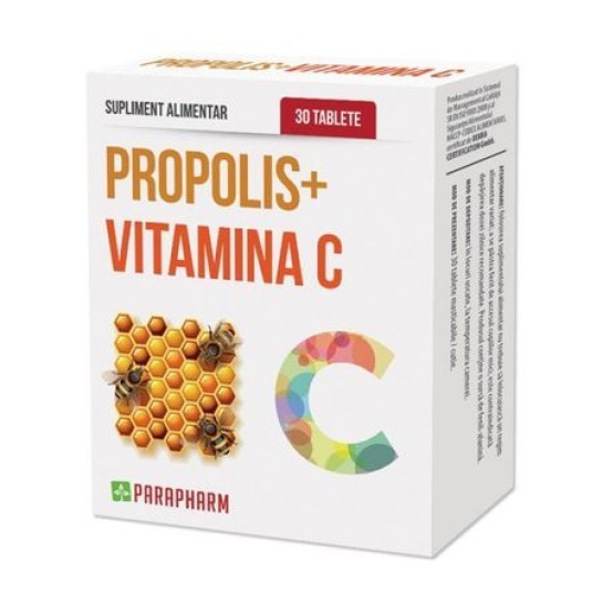 Propolis + vitamina C x 30 capsule