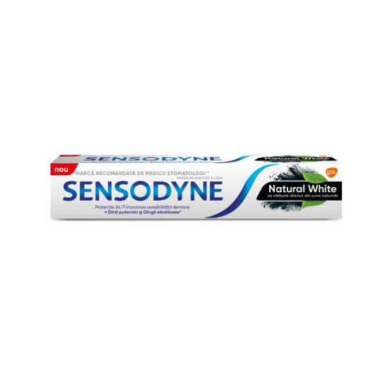 Sensodyne pasta dinti natural white x 75 ml