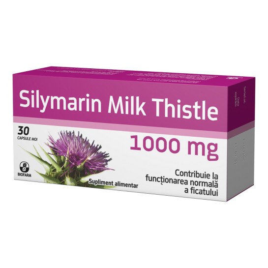 Silymarin MilkThistle 1000mg 30 capsule