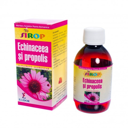 Sirop Echinaceea +propolis x 200 ml