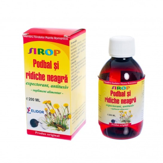 Sirop podbal + Ridiche Neagra 200 ml