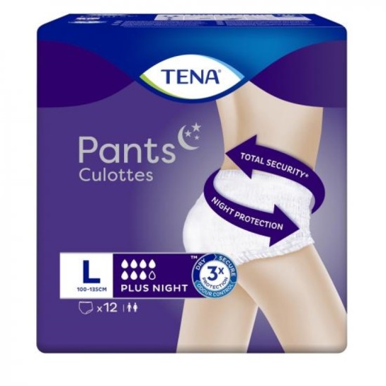 Tena Pants Plus Night L x 12 bucati