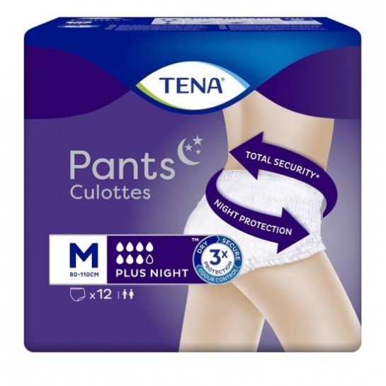 Tena Pants Plus Night M x 12 bucati