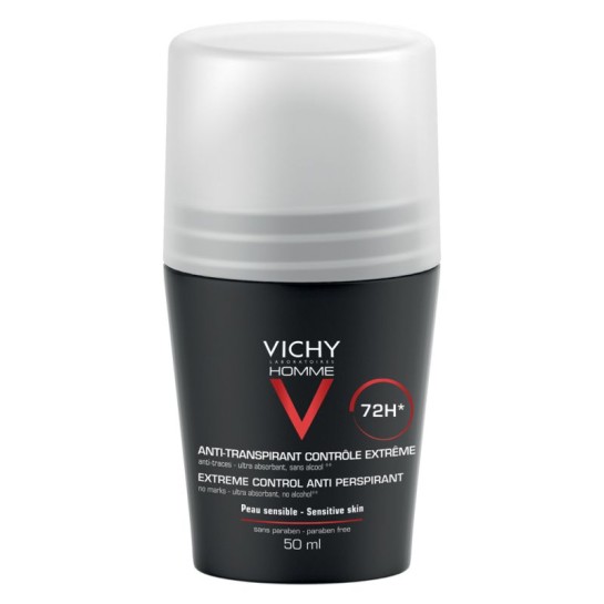 Vichy Deo Homme Roll On antitranspiratie 72H x 50ml