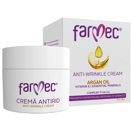 Farmec Crema antirid cu ulei de argan x 50ml