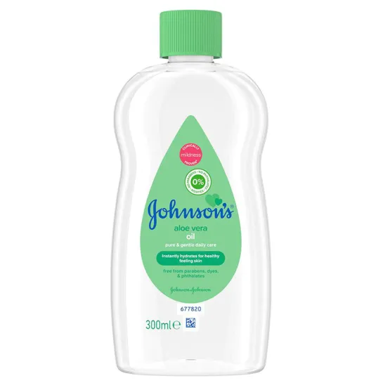 Johnson's Baby Ulei corp aloe vera x 300ml