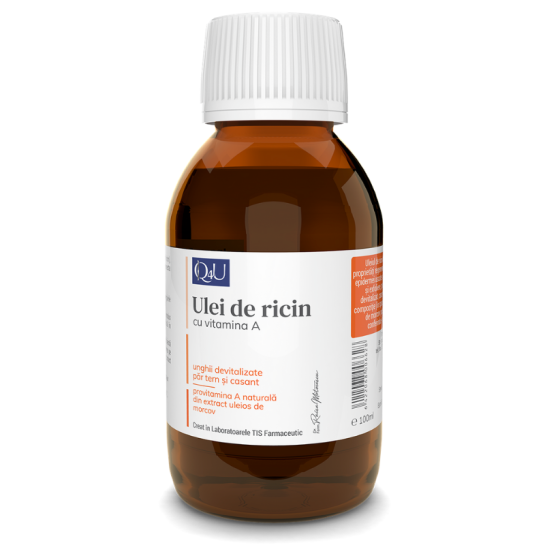 Ulei ricin cu Vit A x 100ml