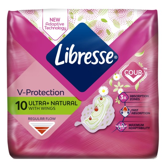 Libresse Absorbante Natural x 10 bucati