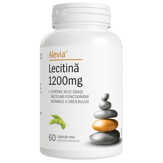 Alevia Lecitina 1200 mg x 60 comprimate