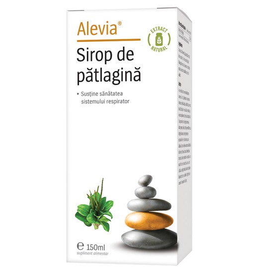 Alevia Sirop de patlagina x 150 ml