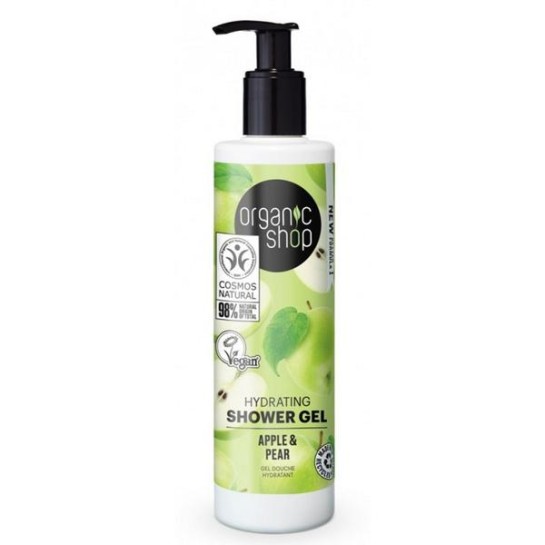 Organic Shop Gel de dus Hydrating Shower cu mere si pere x 280 ml