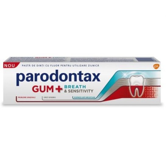 Parodontax pasta dinti gum+breath sensitivity x 75 ml