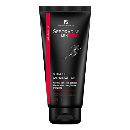 Seboradin Men Sport 2 in 1 sampon si gel 200ml
