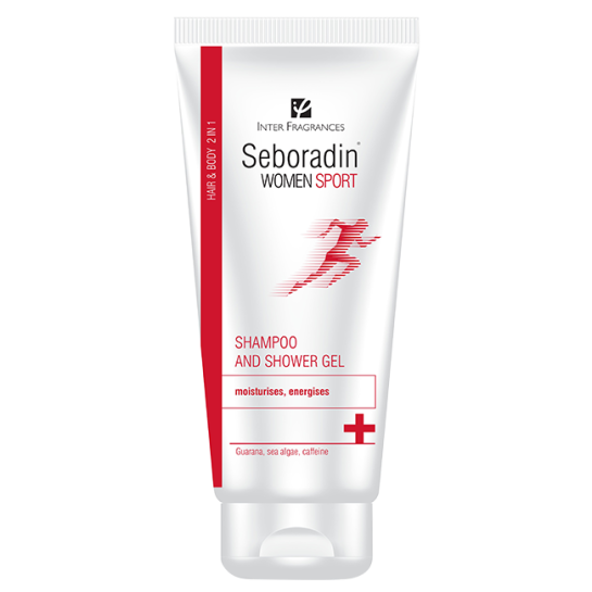 Seboradin Women Sport 2 in 1 sampon si gel 200ml
