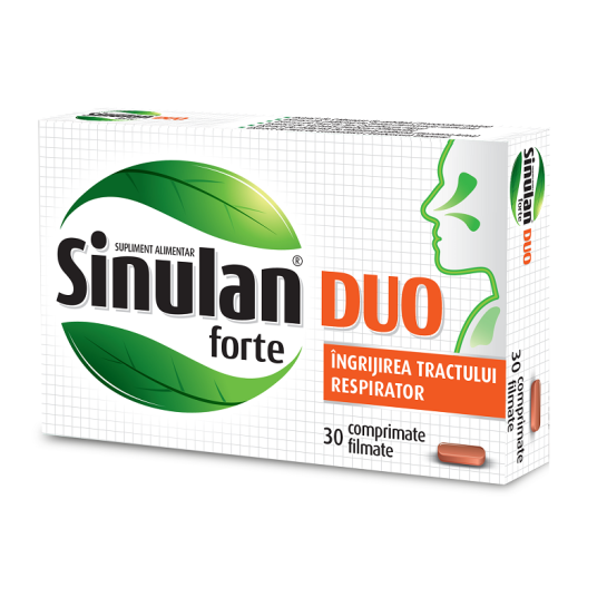 Sinulan Duo Forte x 30 tablete