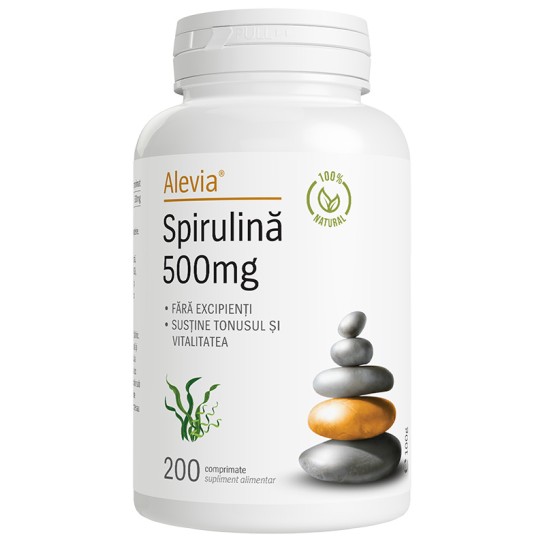 Alevia Spirulina 500 mg x 200 comprimate