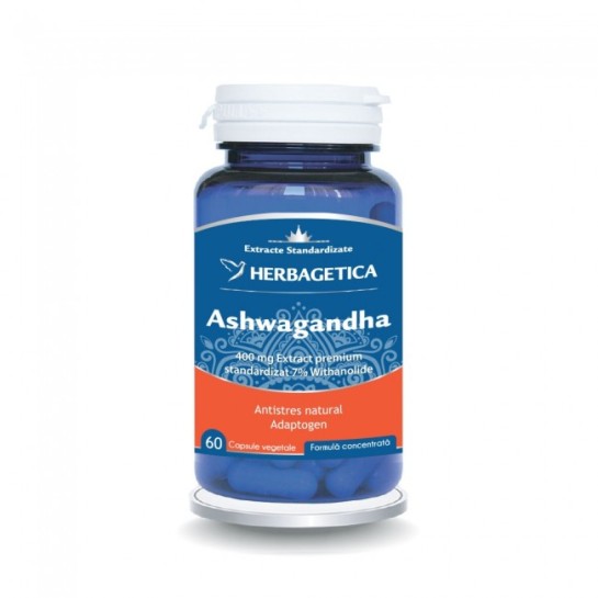 Herbagetica Ashwagandha x 60 capsule