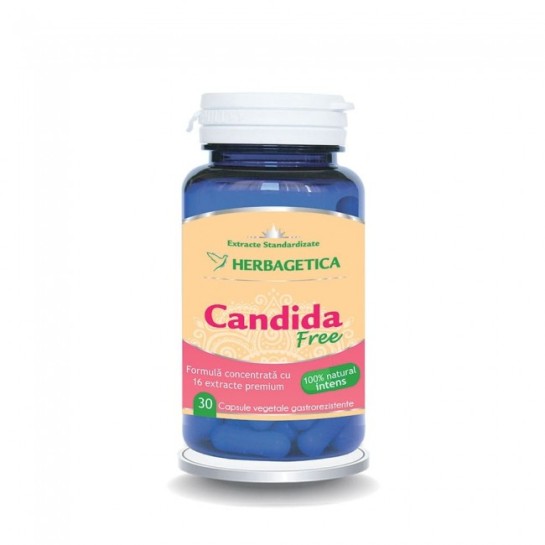 Herbagetica Candida free x 30 capsule