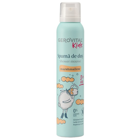 Gerovital Kids 3756 Spuma de dus marshmello x 200 ml