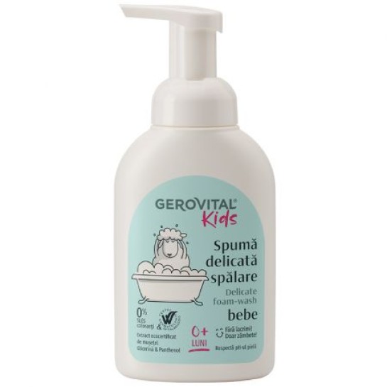 Gerovital Kids 753 Spuma delicata spalare x 300 ml