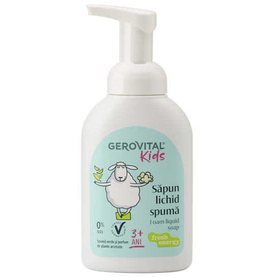 Gerovital Kids 756 Sapun lichid fresh energy x 300 ml