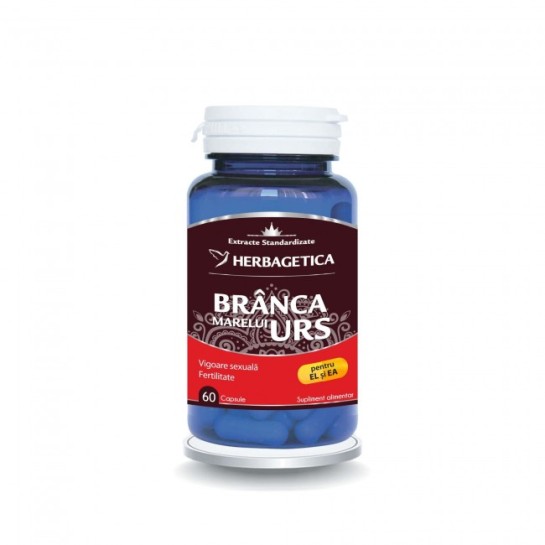 Herbagetica Branca marelui urs x 60 capsule