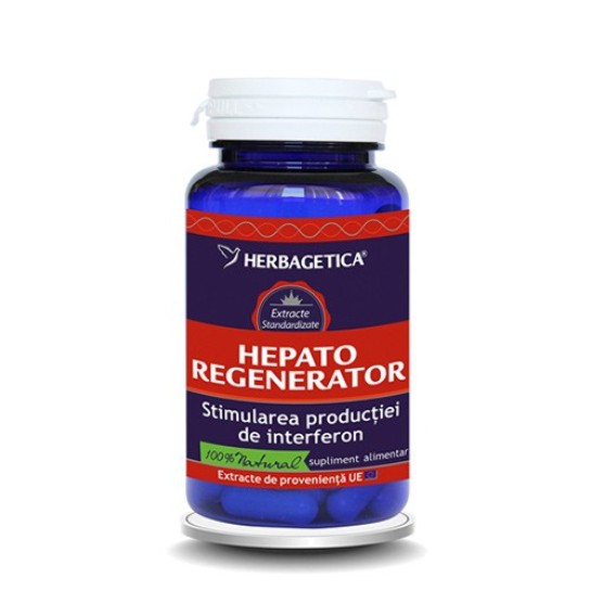 Herbagetica Hepato Regenerator x 60 capsule