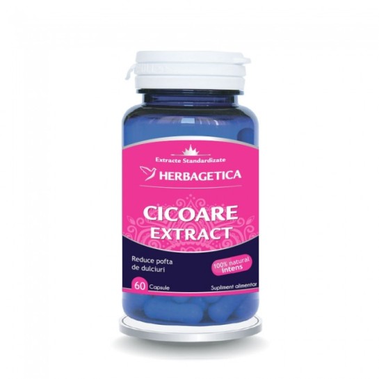 Herbagetica Cicoare cu extract x 60 capsule