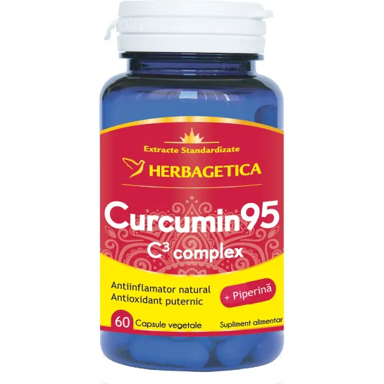 Herbagetica Curcumin + 95 C3 complex x 60 capsule