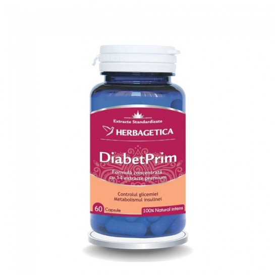 Herbagetica DiabetPrim x 60 capsule