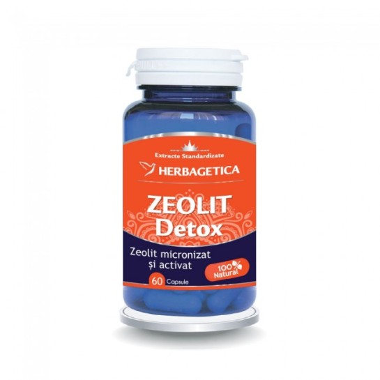 Herbagetica Zeolit detox x 60 capsule