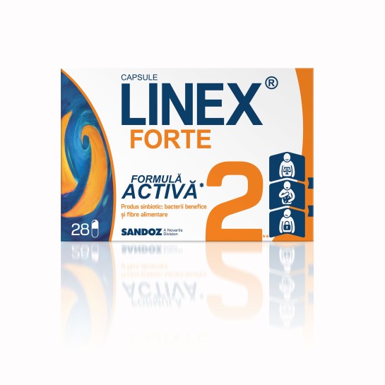 Linex forte x 28 capsule vegetale