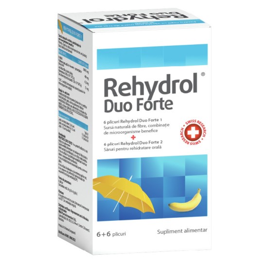 Rehydrol Duo forte x 12 plicuri