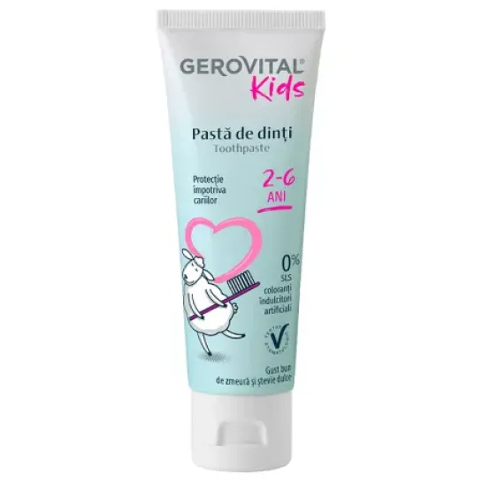 Gerovital Kids 750 Pasta de dinti x 50 ml