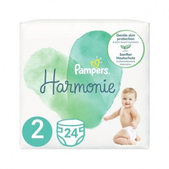 Pampers Harmonie nr 2 (4-8kg) x 24 bucati