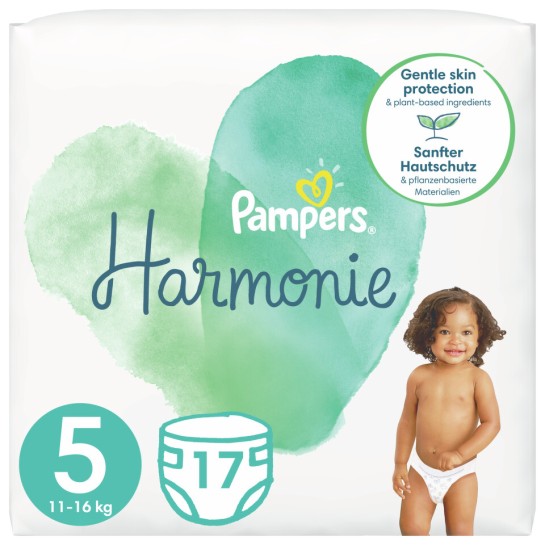 Pampers Harmonie nr 5 (11+kg) x 17 bucati