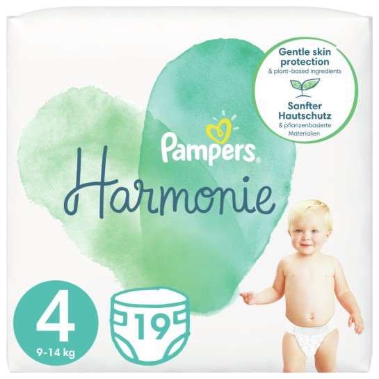 Pampers Harmonie nr 4 (9-14kg) x 19 bucati