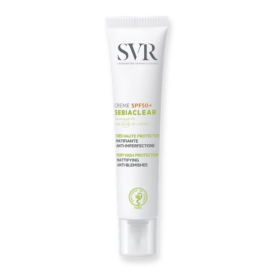 SVR Sebiaclear crema cu factor de protectie SPF50+ x 40ml