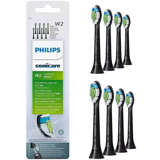 Philips Rezerve Periuta SoniCare Optimal Black x 8 bucati HX6068/13