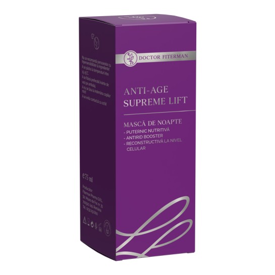 Anti-age Supreme lift masca de noapte x 75 ml Fiterman