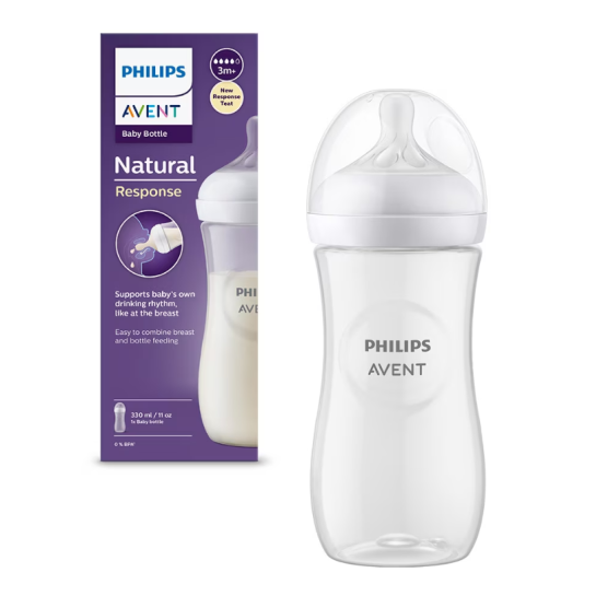 Avent Biberon Natural Response Debit Rapid x 330 ml SCY906/01