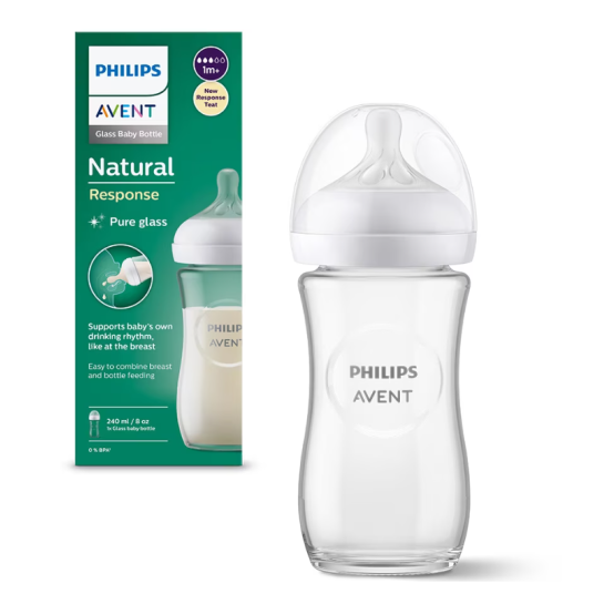 Avent Biberon Natural Response Sticla x 240 ml 1m+ SCY933/01