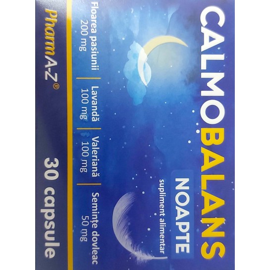 Calmobalans Noapte x 30 capsule