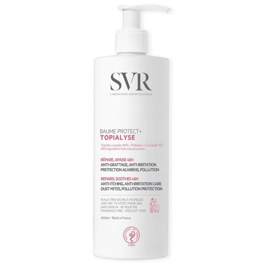 SVR Topialyse Baume Protect+ balsam nutritiv pentru fata si corp x 400 ml