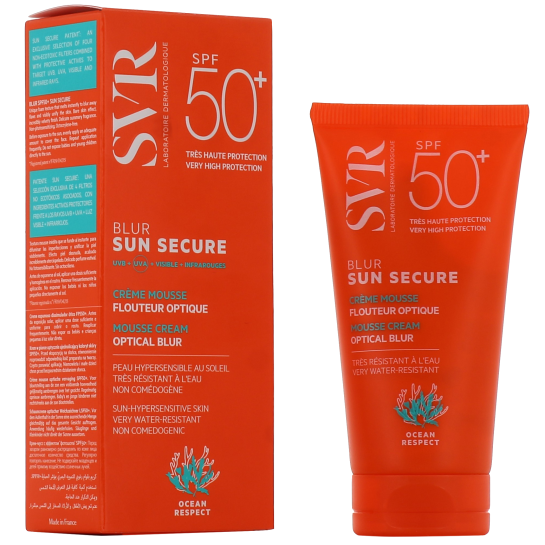 SVR Sun Secure Blur crema spuma cu protectie solara SPF50 x 50 ml