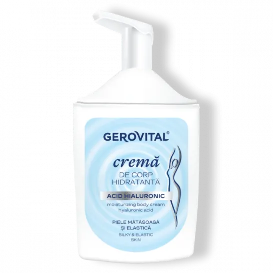 Gerovital Crema corp hidratanta +AH x 300 ml
