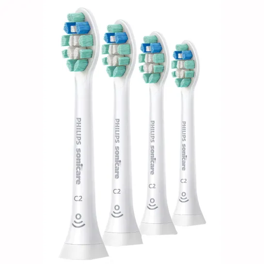 Philips Rezerve Periuta SoniCare Optimal Plaque Defence Albe x 4 bucati HX9024/10