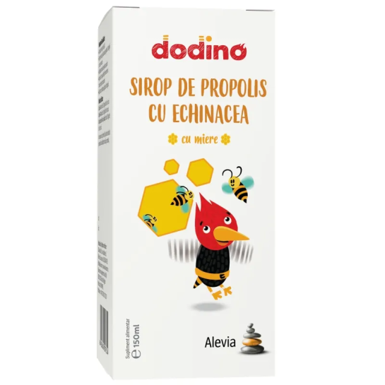 Alevia Sirop propolis cu echinacea x 150 ml (Dodino)