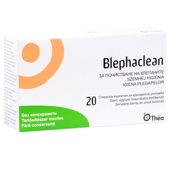 Blephaclean x 20 servetele sterile